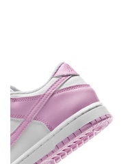 Weiß, pink: - Nike Dunk Low Sneaker für Kinder - Bild 6 von 7