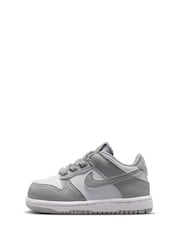 Nike White Infant Dunk Low Trainers - Image 2 of 9