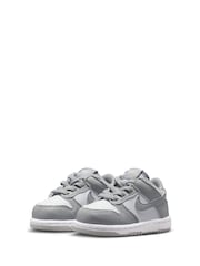 Nike White Infant Dunk Low Trainers - Image 5 of 9
