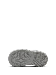 Nike White Infant Dunk Low Trainers - Image 9 of 9