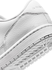 Nike White/Silver Youth Jordan Access Court Low Trainers - Image 11 of 11