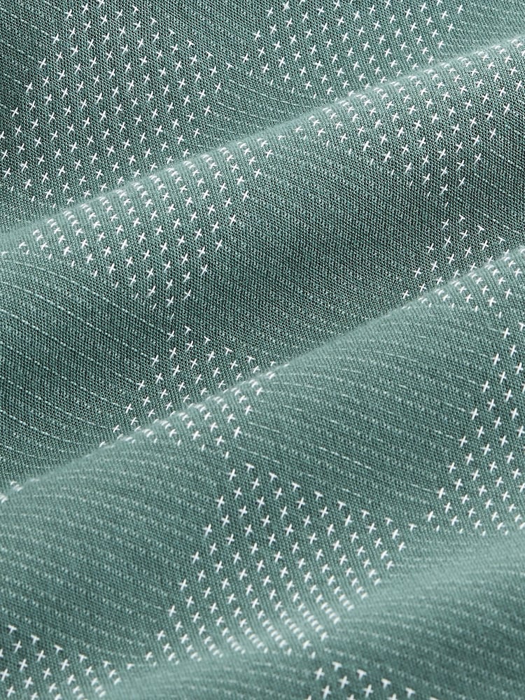 Green Check Short Sleeve Shirt - Image 7 of 7