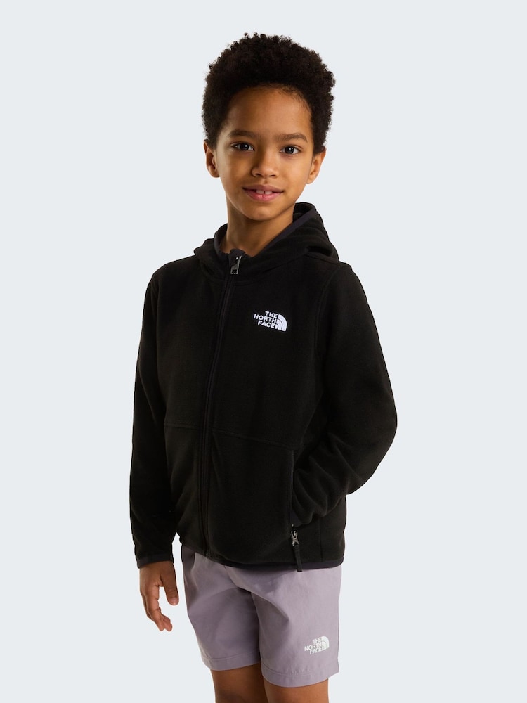 The North Face Black Glacier Full Zip Hoodie - Image 1 of 6