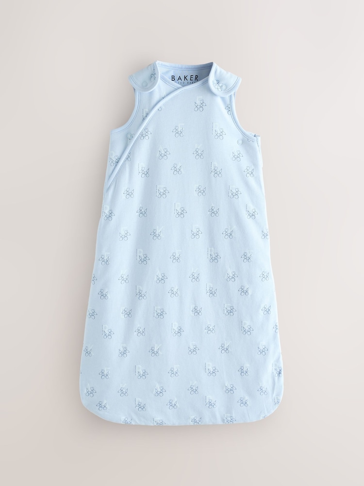 Baker by Ted Baker Ballon Dog 2.5 Tog Sleep Blue Bag - Image 1 of 8 Baker by Ted Baker Ballon Dog 2.5 Tog Sleep Blue Bag - Image 1 of 8
