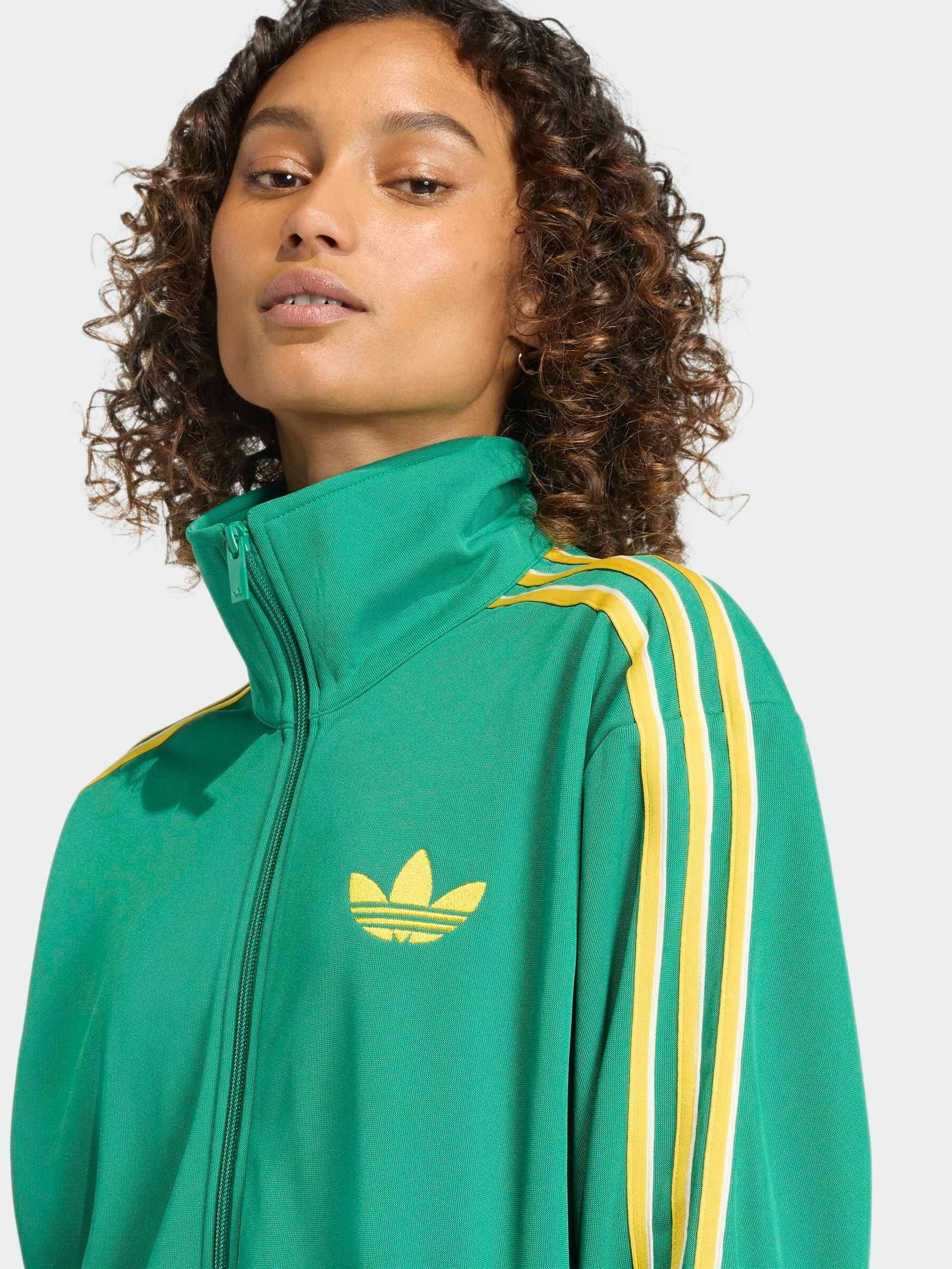 Buy adidas Originals Green Firebird Loose Track Top from Next USA