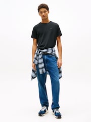 Tommy Jeans Black Slim Fit T-Shirt - Image 3 of 5