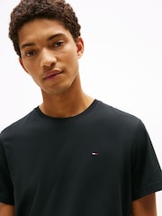 Tommy Jeans Black Slim Fit T-Shirt - Image 4 of 5