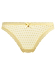 Freya Yellow Spot-Light High Leg Briefs - Image 6 of 6