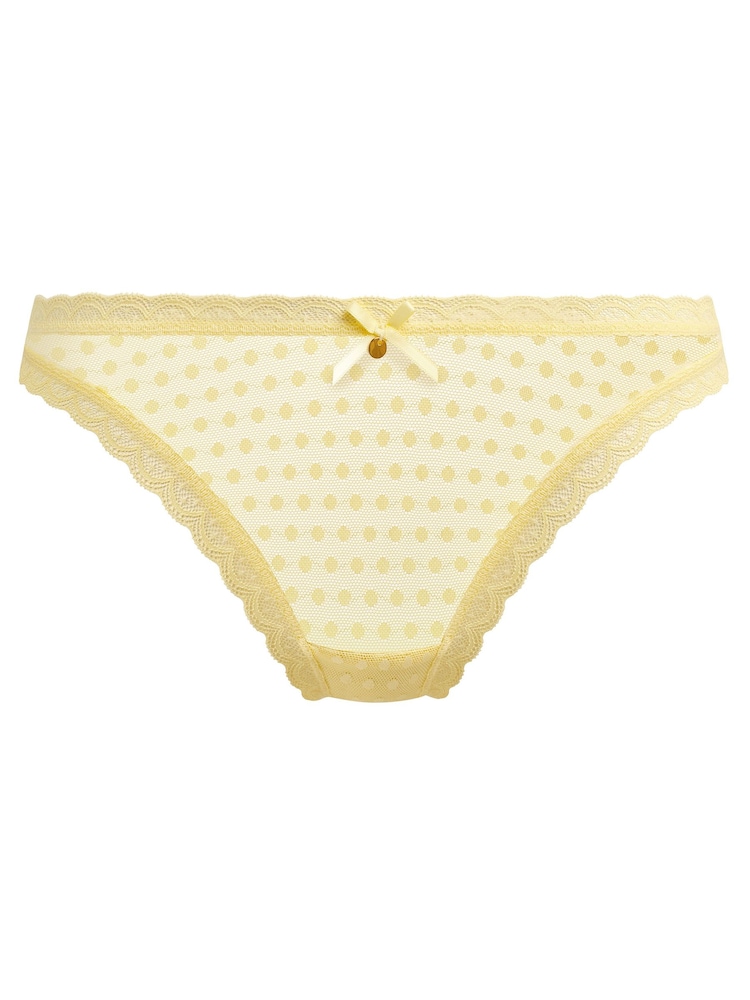 Freya Yellow Spot-Light High Leg Briefs - Image 6 of 6