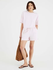 River Island Pink Clean Premium Boxy T-Shirt - Image 3 of 4