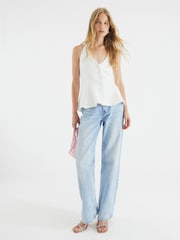 River Island Pleated Halterneck Waistcoat - Imagen 2 de 3