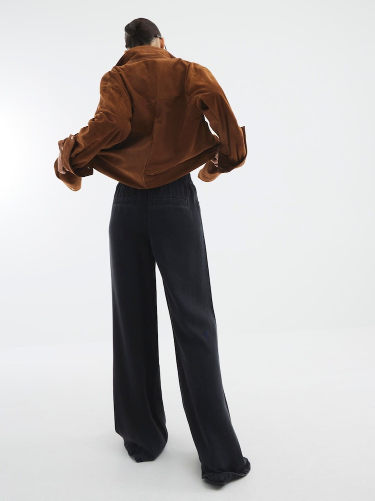 River Island Pyjama-Jeans mit weitem Bein - Bild 2 von 4 River Island Pyjama-Jeans mit weitem Bein - Bild 2 von 4
