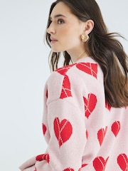 River Island Heart Cardigan - Imagem 4 de 4