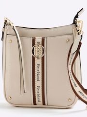 River Island Cream Webbing Messenger Cross-Body Bag - Image 3 of 3