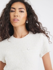 River Island Boucle T-Shirt - Imagen 4 de 4