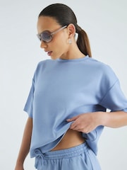 Camiseta Boxy Premium Clean da River Island - Imagem 1 de 4