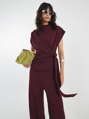 Camiseta River Island Clean Premium Knot Side - Imagem 1 de 4