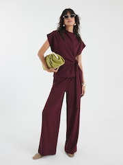 Camiseta River Island Clean Premium Knot Side - Imagem 3 de 4
