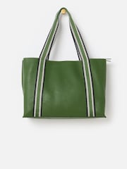 Oliver Bonas Green Emma Tote Bag - Image 2 of 6
