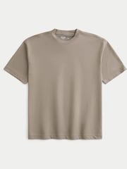 Hollister Boxy Crop Cooling Crew Neck T-Shirt - Image 4 of 4