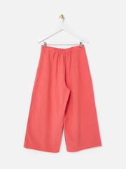 Oliver Bonas Pink Cropped Wide Leg Trousers - Image 2 of 5