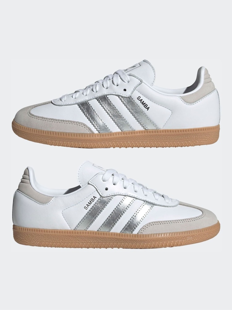 adidas gazelle silver green womens adidas Samba ADV (Dusky Bronze/Core Black/Gum) 10 main image 1