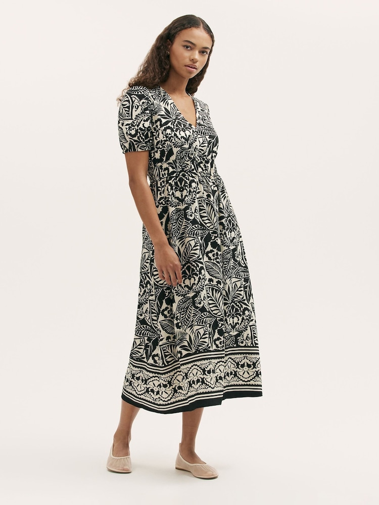 Finery Black Katerina Dress - Image 1 of 4 Finery Black Katerina Dress - Image 1 of 4