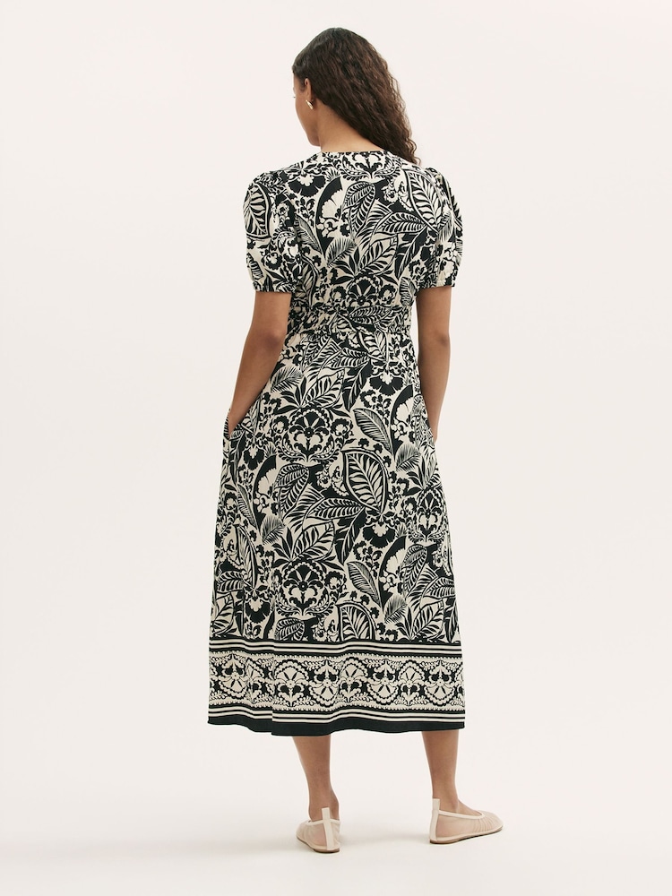 Finery Black Katerina Dress - Image 4 of 4 Finery Black Katerina Dress - Image 4 of 4