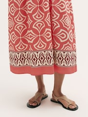 Finery Orange Skylar Dress - Image 3 of 4