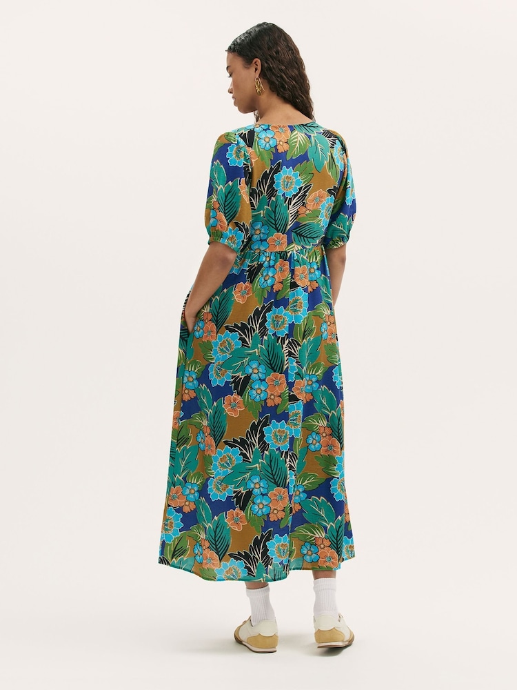 Finery Green Logan Dress - Image 4 of 4