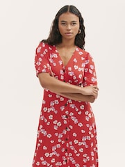 Finery Red Milena Dress - Image 3 of 4