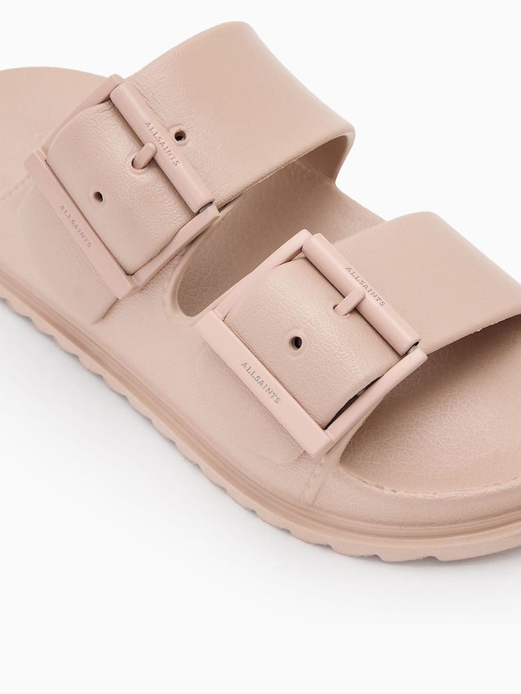 AllSaints Pink Sian Eva Sandals - Image 2 of 5