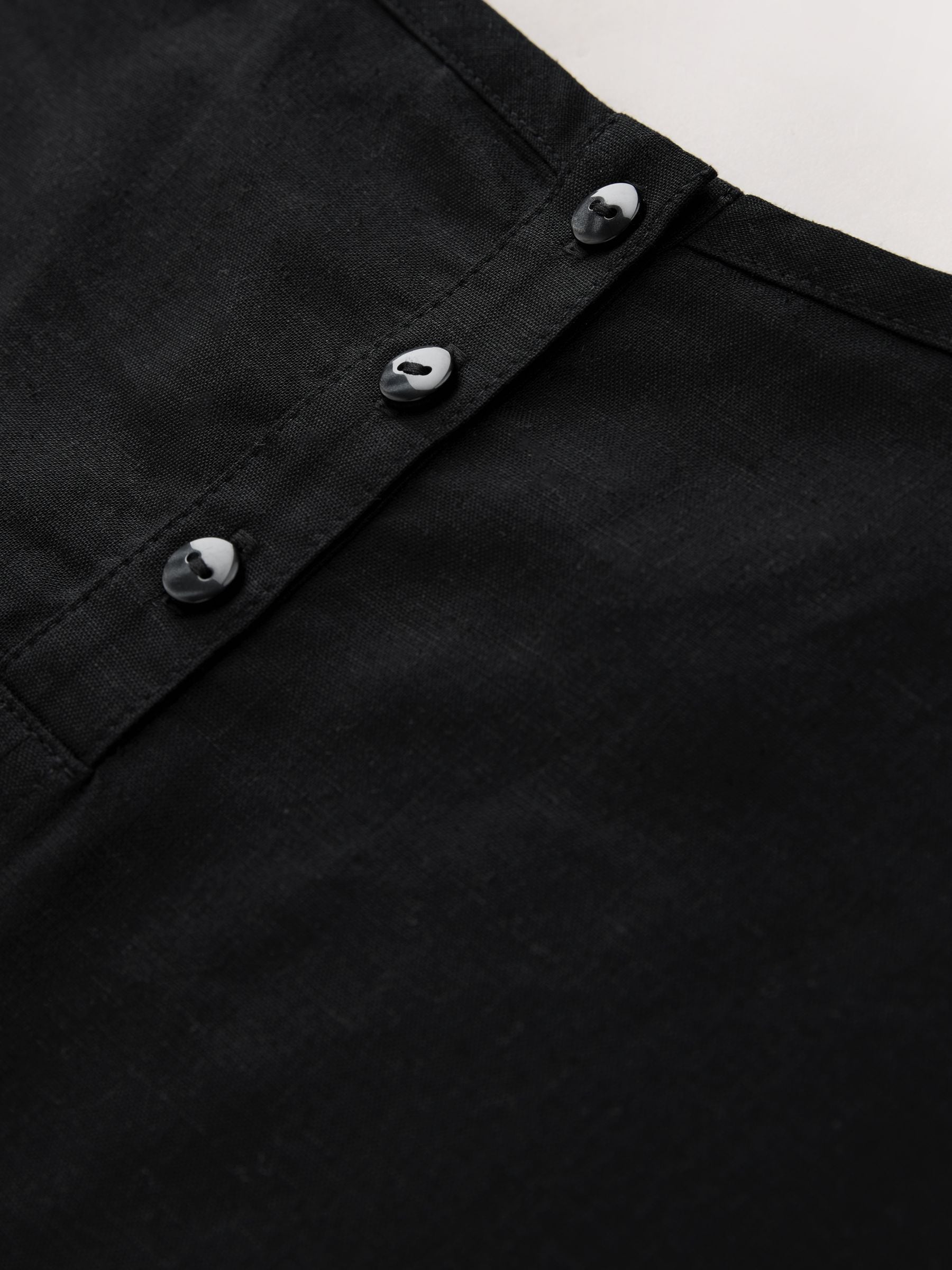 Buy Black T-Shirt With Linen from Next Romania