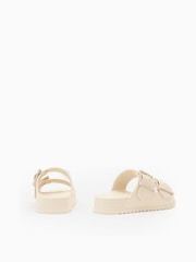 AllSaints White Sian Eva Sandals - Image 1 of 5