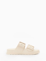 AllSaints White Sian Eva Sandals - Image 4 of 5