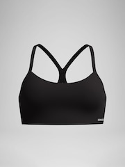 Speedo Black Solid Racerback Bikini Top - Image 4 of 4