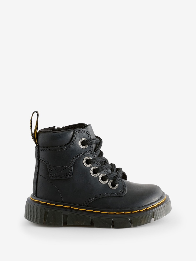 Dr. Martens Black Raffe Ankle T Wyoming Boots - Image 1 of 5 Dr. Martens Black Raffe Ankle T Wyoming Boots - Image 1 of 5