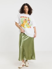 Simply Be White 2 Pack of Graphic T-Shirt - Image 4 of 7