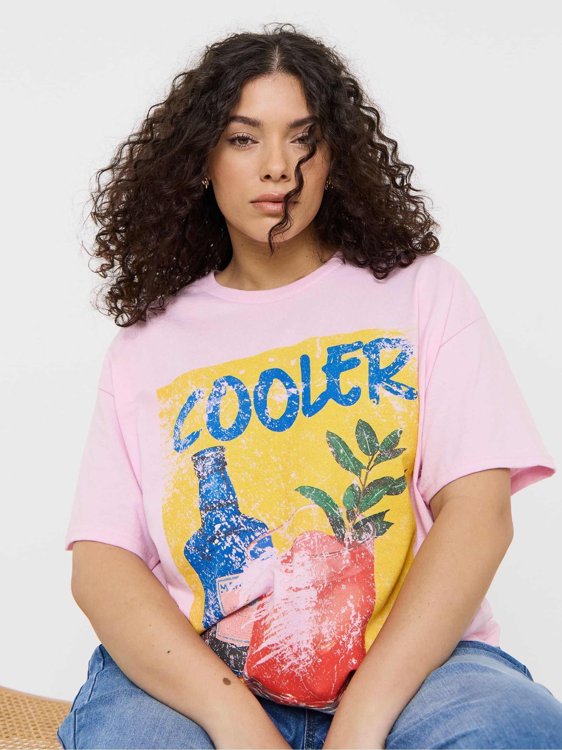Buy Simply Be White 2 Pack of Graphic T-Shirt from Next USA