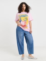 Simply Be White 2 Pack of Graphic T-Shirt - Image 7 of 7