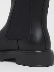 Simply Be Black Extra Wide Fit Classic Chelsea Boots - Image 3 of 4
