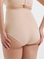 Simply Be Pink Magisculpt Ella Lace Waist Nipper Firm Control Briefs - Image 2 of 4