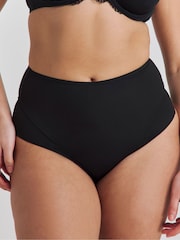 Simply Be Black Magisculpt Lace Tummy Tamer Knickers 3 Pack - Image 2 of 5