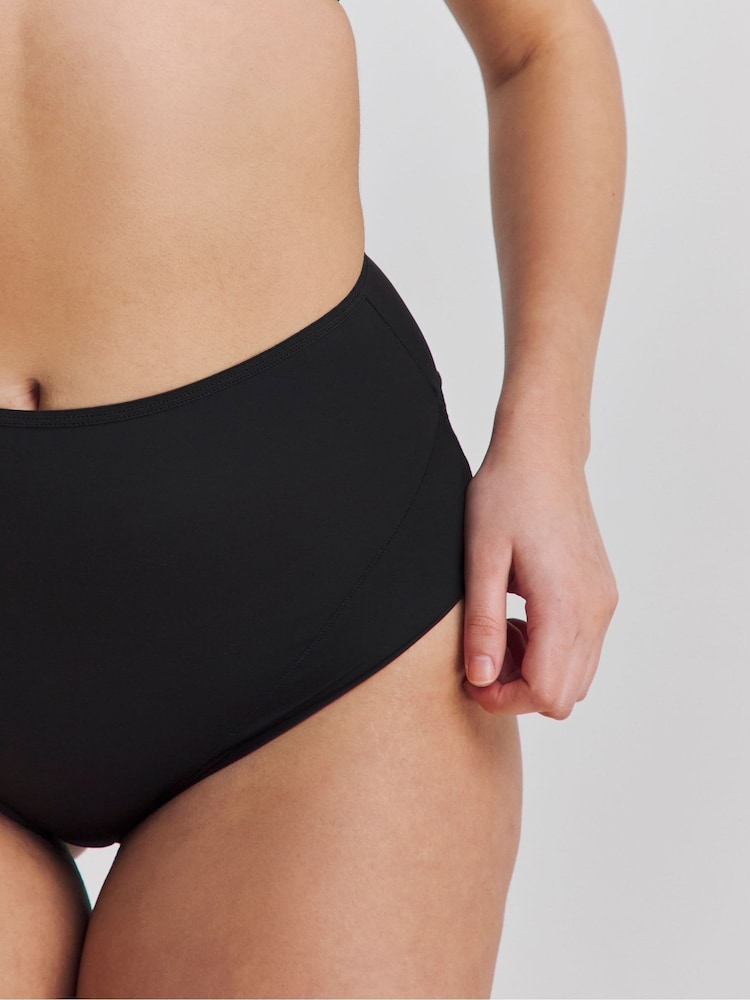 Simply Be Black Magisculpt Lace Tummy Tamer Knickers 3 Pack - Image 5 of 5