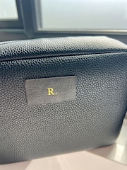 Koko Blossom Personalised Leather Wash Bag - Image 4 of 4