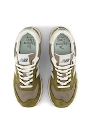 New Balance Green 574 Trainers - Image 7 of 10