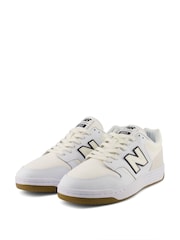 New Balance White/Green 480 Trainers - Image 10 of 12
