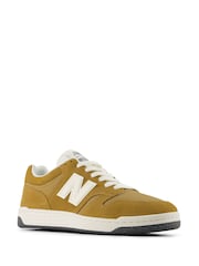 New Balance Yellow 480 Trainers - Image 5 of 7