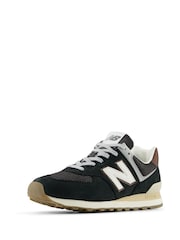 New Balance Black 574 Trainers - Image 4 of 11