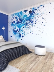 Origin Murals Pink Girls Playing Football 3.5M x 2.8M Wall Mural - Image 1 of 3